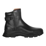 Vierkante Neus Leren Laarzen Ambush , Black , Heren