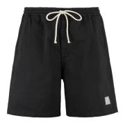 Katoenen Bermuda Shorts met Achterzak met Ritssluiting Department Five...