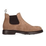 Klassieke Suede Chelsea-laarzen Doucal's , Beige , Heren