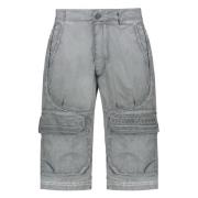 Nylon Bermuda Shorts 44 Label Group , Gray , Heren