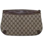 Pre-owned Leather gucci-bags Gucci Vintage , Beige , Dames