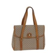 Pre-owned Canvas handbags Celine Vintage , Beige , Dames