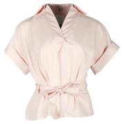 Pre-owned Wool tops Hermès Vintage , Pink , Dames