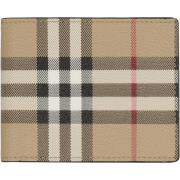 Vintage Check Print Portemonnee Burberry , Beige , Heren