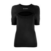 T-Shirts Karl Lagerfeld , Black , Dames