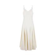 Elegante Zwarte Jurk voor Vrouwen Bottega Veneta , White , Dames