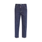 Stijlvolle 5-pocket jeans met contraststiksels Dsquared2 , Blue , Dame...