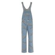 Stijlvolle Denim Jumpsuit Gucci , Blue , Heren