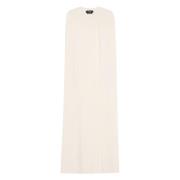 Luxe Zijden Cape voor Vrouwen Tom Ford , White , Dames