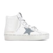 Zilverblauwe Hi Francy Sneakers Golden Goose , Multicolor , Dames