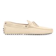 Strik Voorkant Suède Loafers Tod's , Beige , Heren