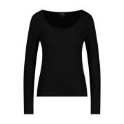 Stijlvolle Pullover T-shirt Monari , Black , Dames