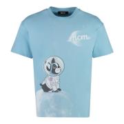 T-Shirts MCM , Blue , Heren