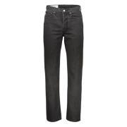 Klassieke Denim Jeans met Metalen Details Ambush , Black , Heren