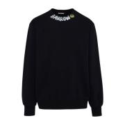 Stijlvol Zwart Sweatshirt voor Mannen Barrow , Black , Heren