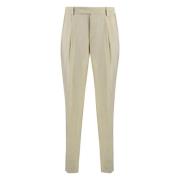 Trousers PT Torino , Beige , Dames