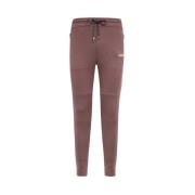 Katoenen Track-Pants met ritssluiting zakken Balr. , Brown , Heren