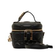 Pre-owned Leather dior-bags Dior Vintage , Black , Dames