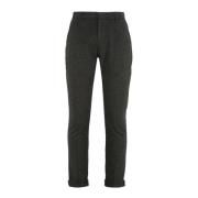 Slim-fit Gaubert geruite katoenen broek Dondup , Gray , Heren