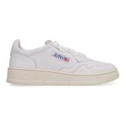 Leren lage sneakers met contrasterende hiel Autry , White , Dames