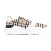 Archief Beige Sneakers Burberry , Beige , Heren