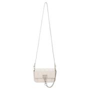 Pre-owned Leather shoulder-bags Givenchy Pre-owned , White , Dames