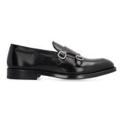 Leren Monk-strap Schoenen Doucal's , Black , Heren