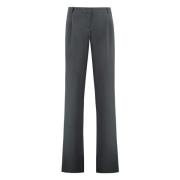 Polyester Maatwerk Broek met Zakken Coperni , Gray , Dames