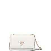 Witte Schoudertas met Stijl Guess , White , Dames