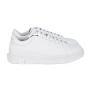 Witte Sneakers voor Stijlvolle Look Emporio Armani , White , Heren