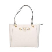 Witte Winkel Tas Tote Izzy Peony Guess , White , Dames