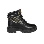 Leren veterschoenen Michael Kors , Black , Dames