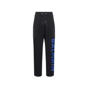 Sweatpants met logo Balmain , Black , Heren