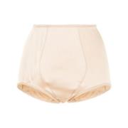 Elegante Slip Jurk voor Vrouwen Dolce & Gabbana , Beige , Dames