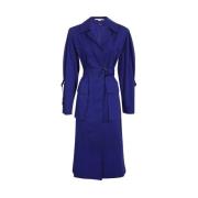 Klassieke Trenchcoat Stella McCartney , Blue , Dames