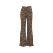 Bruine Broek Aw24 8PM , Brown , Dames