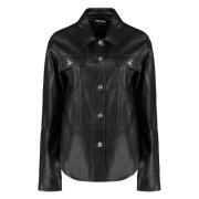 Leren overshirt Tom Ford , Black , Dames