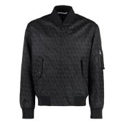 Iconographe Nylon Bomberjack Valentino , Black , Heren