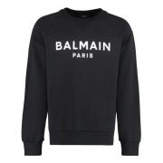 Sweatshirts & Hoodies Balmain , Black , Heren