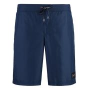 Nylon Zwemshorts met Zakken Dolce & Gabbana , Blue , Heren