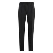 Wollen sweatpants met zakken Ermenegildo Zegna , Black , Heren