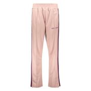 Sportieve Track Pants met Zijstreep Palm Angels , Purple , Dames