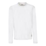 Witte Sweatshirts voor Heren Aw23 Jil Sander , White , Heren