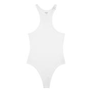 Volle Zee Maxi Jurk The Attico , White , Dames