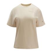 Dames T-shirt Relaxed Fit Champion , Beige , Dames