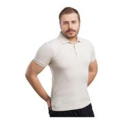 Heren Polo Shirt Hugo Boss , Beige , Heren