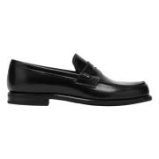 Klassieke Leren Loafer Schoenen Church's , Black , Heren