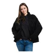 Dames Fleece Pullover Champion , Black , Dames