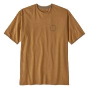 Spoke Stencil Responsibili T-shirt Patagonia , Brown , Heren