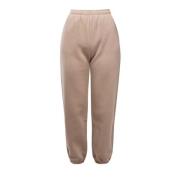 Dames Sweatpants Hoge Snit Stijl Champion , Brown , Dames